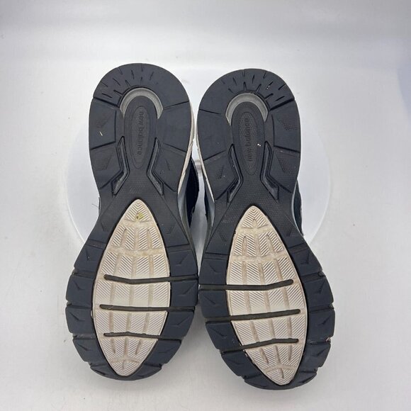 New Balance 990 Women Size 8.5 W990BK5 Black Suede Silver Low Top Running Shoes - Picture 11 of 14